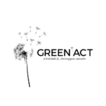 Logo noir Green Act Little Big Idea agence de communication