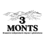 Logo noir 3 Monts Directeur Artistique & Graphiste Freelance Lille Little Big Idea Sébastien Delplace