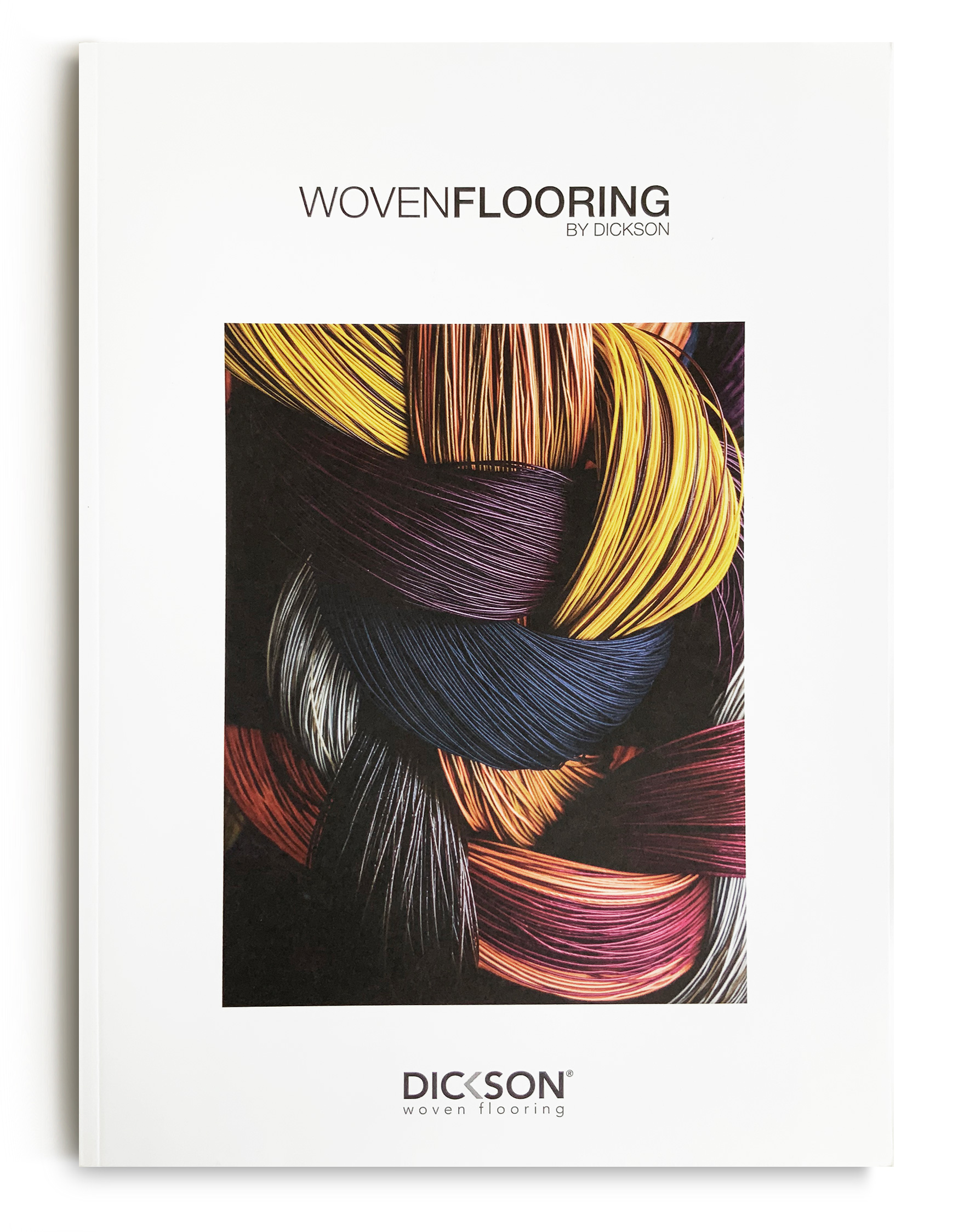 Brochure couverture woven flooring Dickson Little Big Idea Directeur Artistique & Graphiste Freelance Lille Little Big Idea Sébastien Delplace