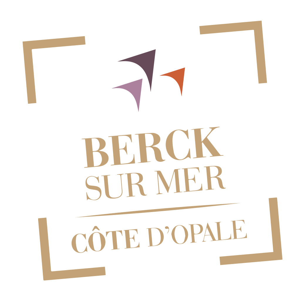 Berck sur Mer logo blanc Little Big Idea Agence de Communication Lilloise