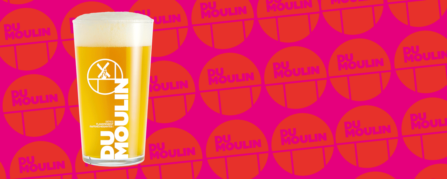Animation Bières Dumoulin, les bières flandrement rafraichissantes. design graphique. Identité visuelle. Plateforme de marque Direction Artistique Création Little Big Idea