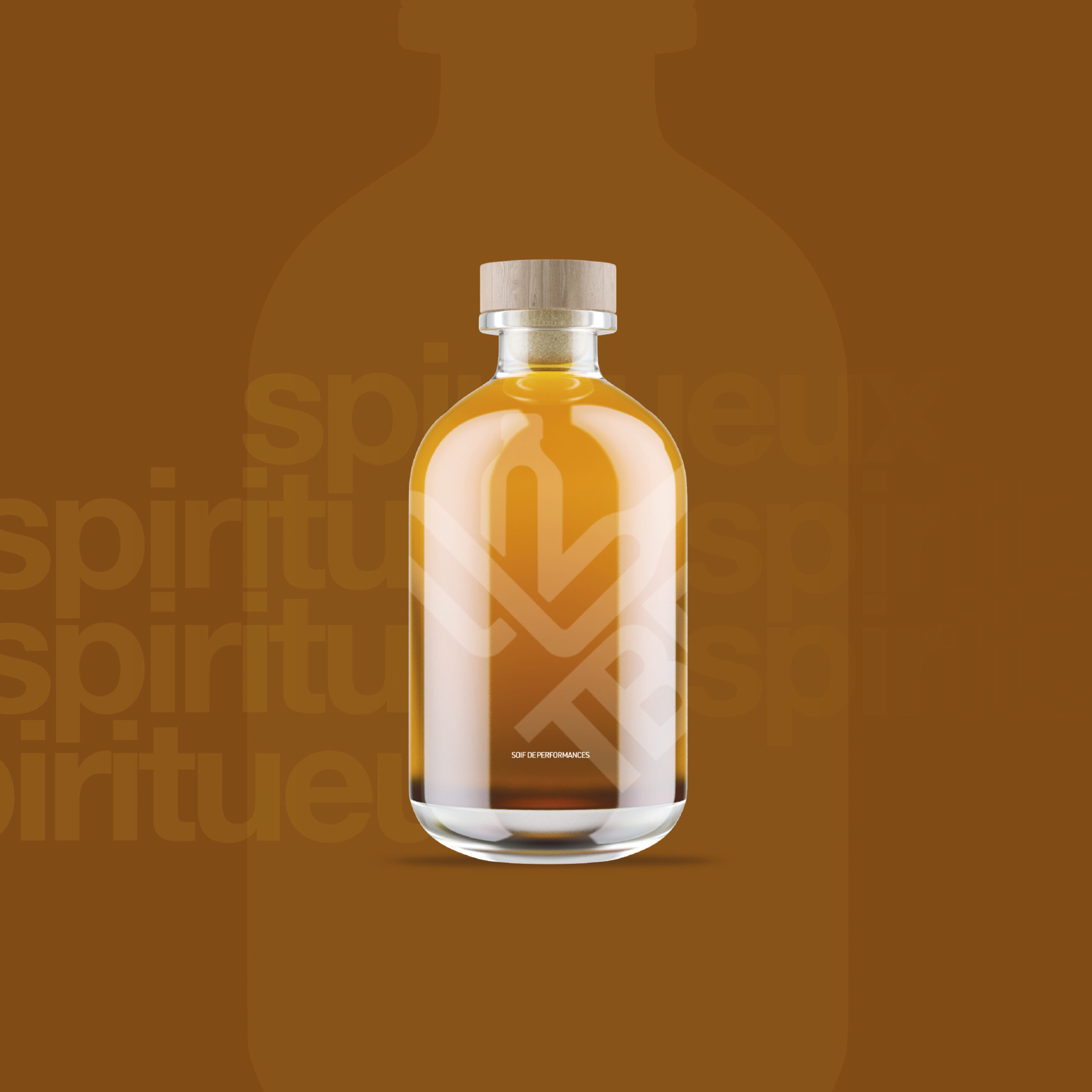 The beverages Family logo et spiritueux Force de vente mutualisée pour les distributeurs de boissons Création Little Big Idea