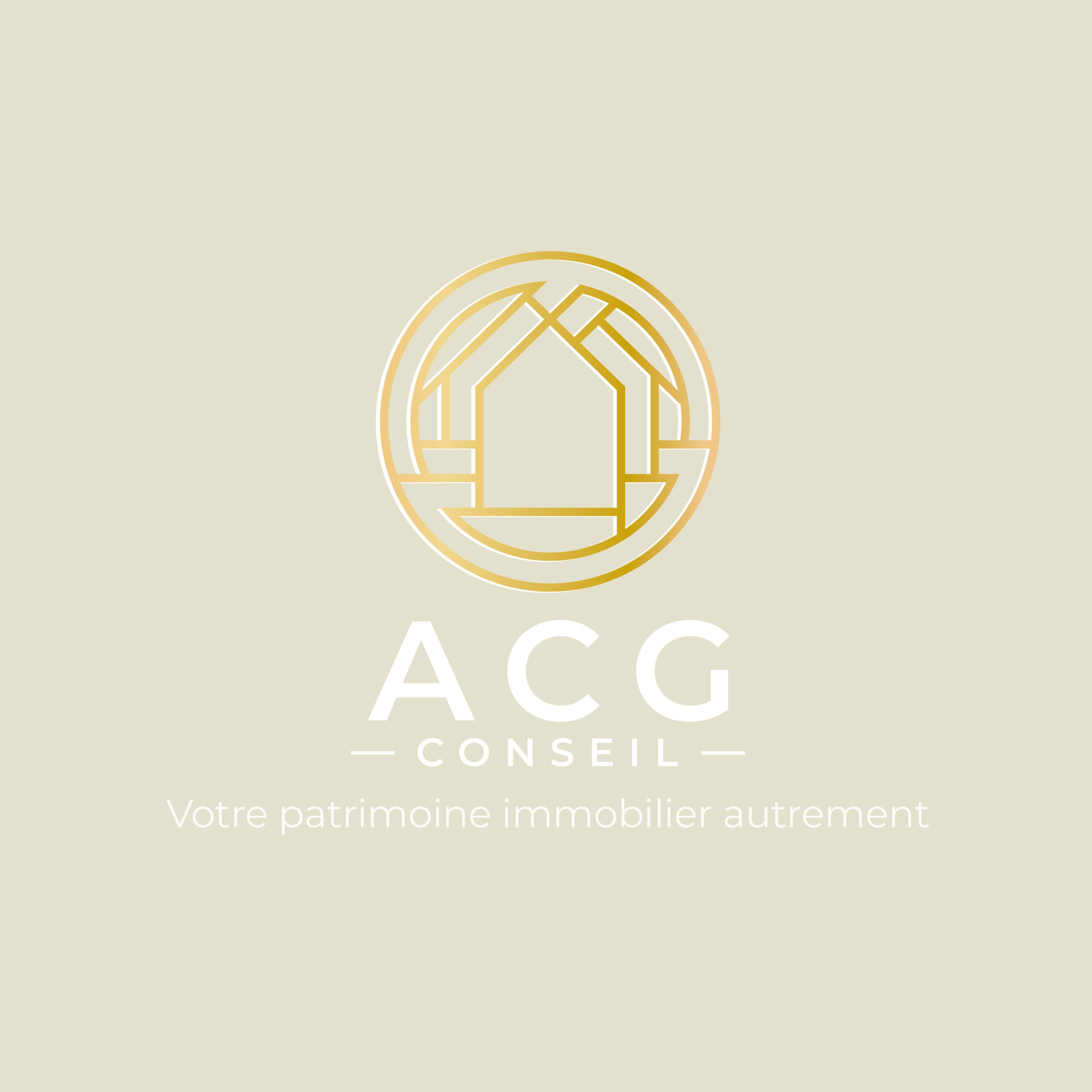 Logo acg conseil immobilier et patrimoine optimisation fiscale étude et gestion de projet accompagnement personnalisé Little Big Idea