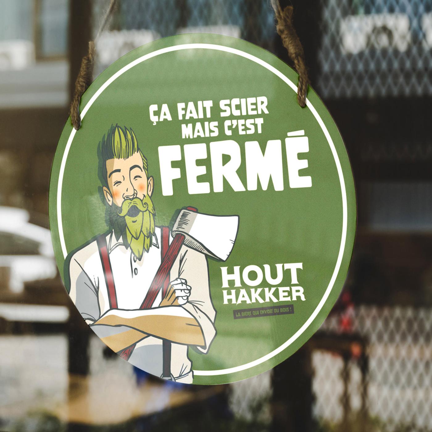 Houthakker pencarte ouvert fermé Ça fait scier mais c'est fermé. Les bières qui envoient du bois